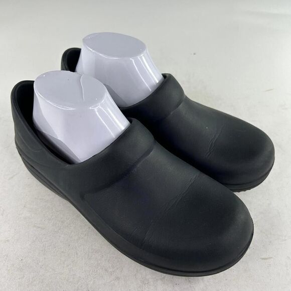 Crocs Neria Pro Clogs Women’s US 9 Black Dual Comfort Slip On Clog Shoes - Picture 5 of 10